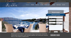 Desktop Screenshot of hotel-korsal.com